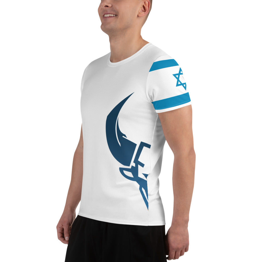 REKM Bull All-Over Print Men's Athletic T-shirt