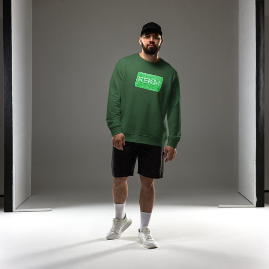 'Green REKM Fighting Facility Edition' MEN's organic sweatshirt