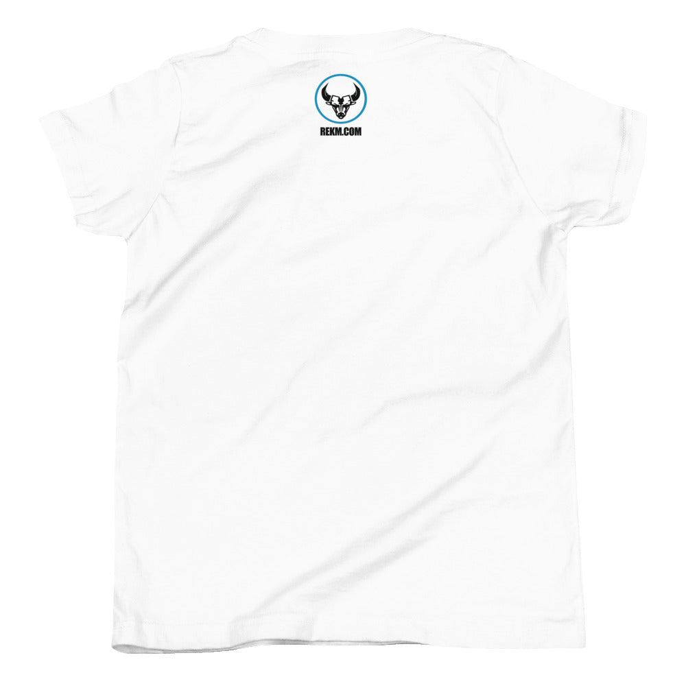 Unisex REKM Legacy Blue Edition Youth Short Sleeve T-Shirt