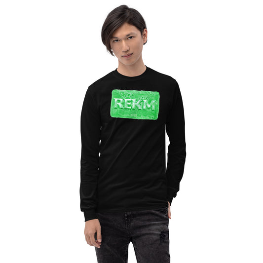 'Green REKM Fighting Facility Edition' MEN’s Long Sleeve Shirt