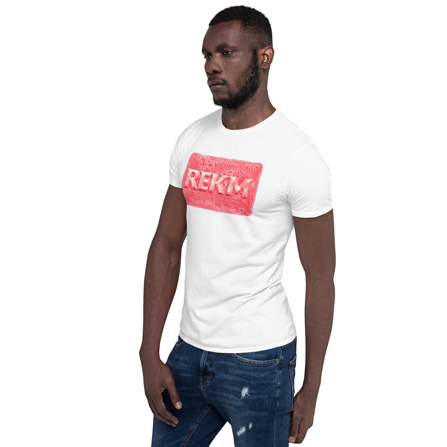 'Pink REKM Fighting Facility Edition' Short-Sleeve MEN's T-Shirt