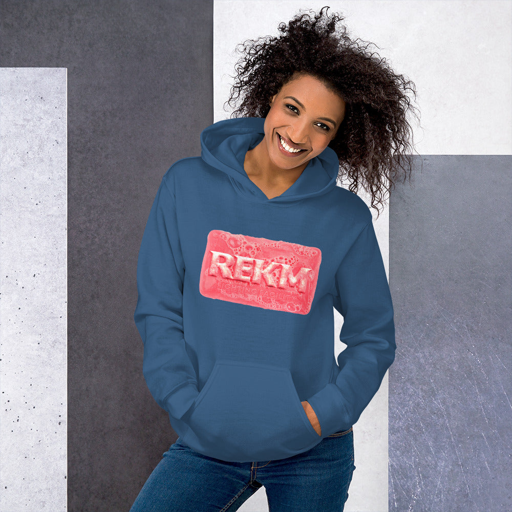 'Pink REKM Fighting Facility Edition' WOMEN's Hoodie