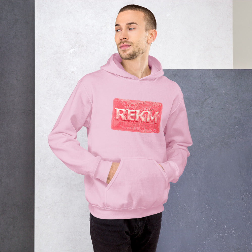 'Pink REKM Fighting Facility Edition' MEN's Hoodie